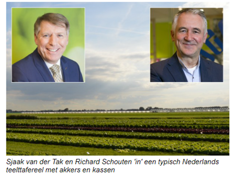 Sjaak van der Tak en Richard Schouten over telen in Nederland bron AGF